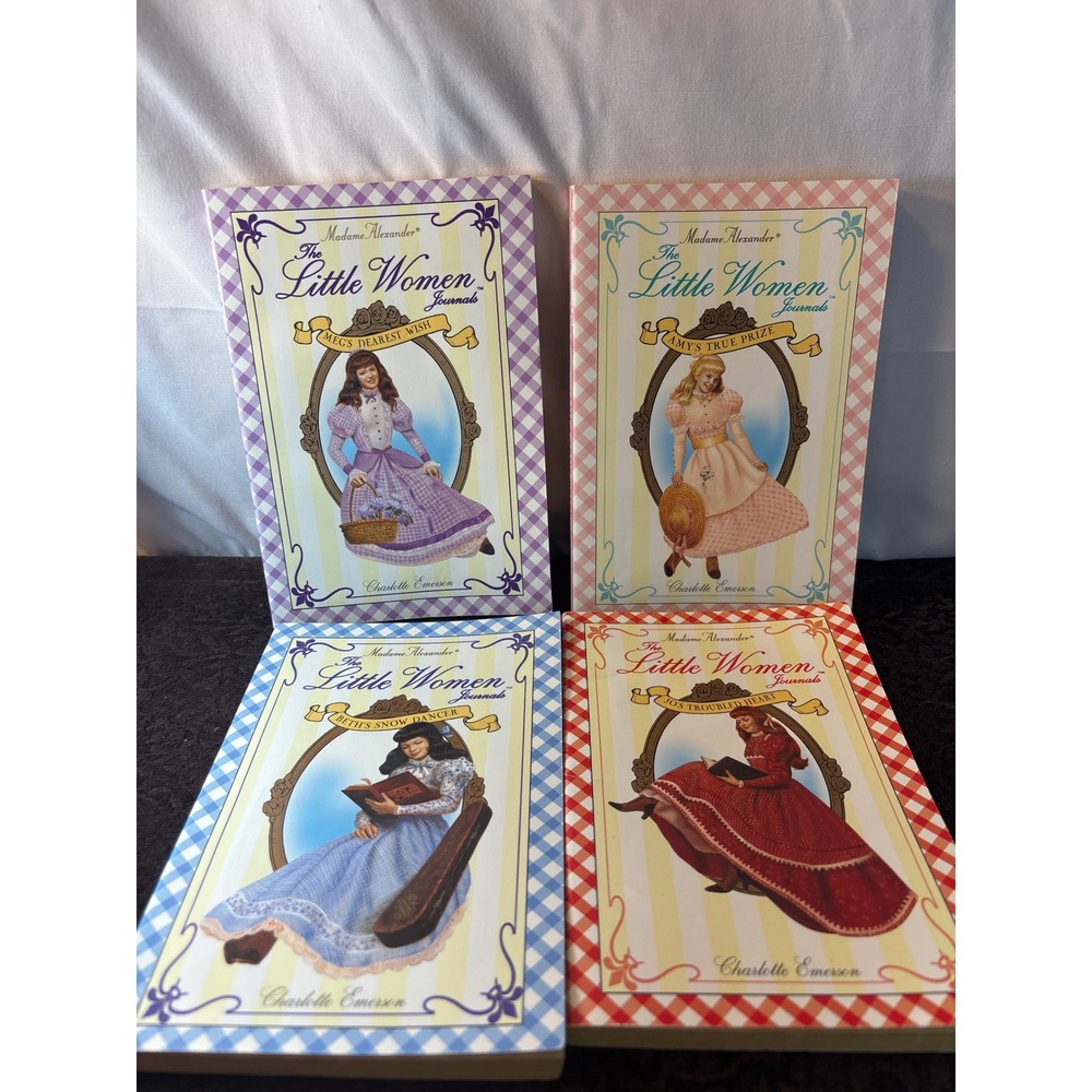 Madame Alexander Little Women Journals 4 Book Set Charlotte Emerson Paperbacks